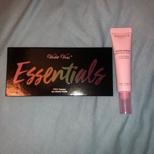 VV essentials palette + wander beauty glow ahead